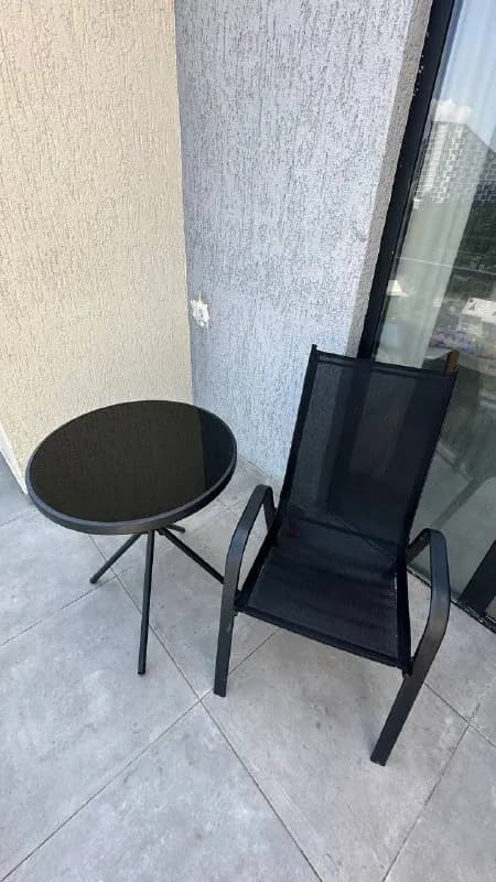 Уличный стул Jysk, черный — Тбилиси — 90 ₾