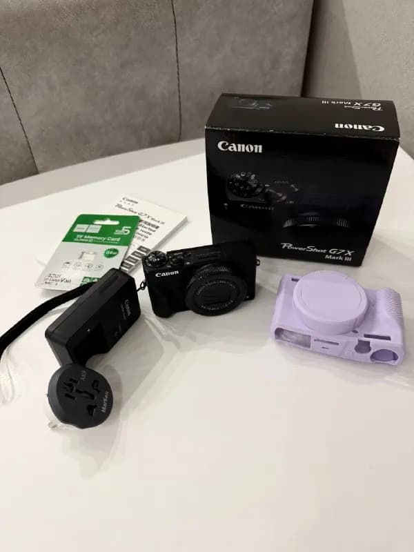 Canon G7X Mark III 3 (практически новый) — Тбилиси — 2,000 ₾
