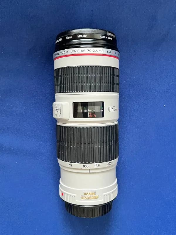 canon zoom lens EF 70-200 mm 1:4L IS USM — Тбилиси — 1100 ₾