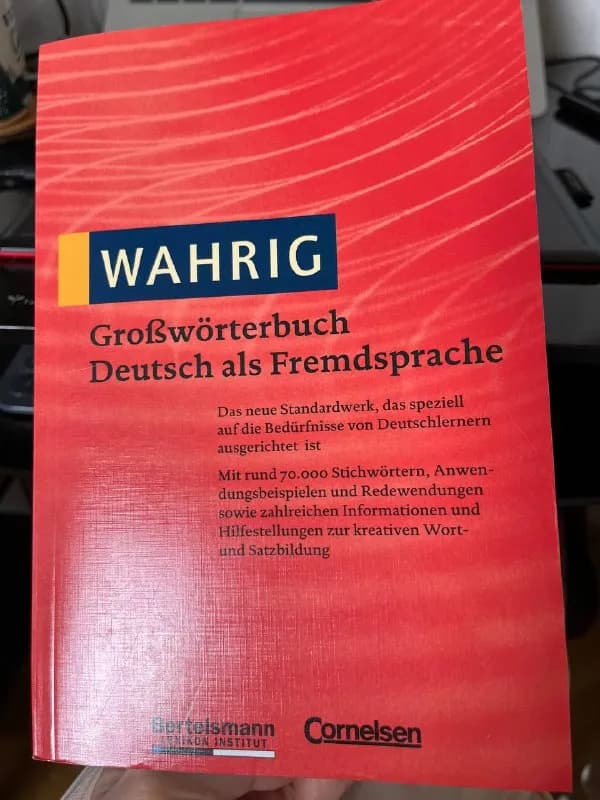 Wahrig Großwörterbuch Deutsch als Fremdsprache. — Тбилиси — 55 ₾