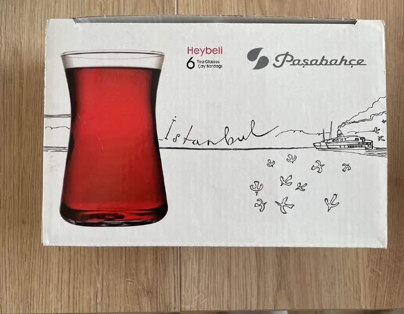 Стаканы для чая турецкие 6 шт — Тбилиси — 20 ₾