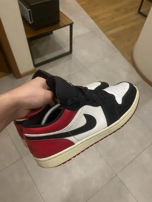 Nike Air Jordan 1 Low «Black Toe» — Тбилиси — 100 ₾