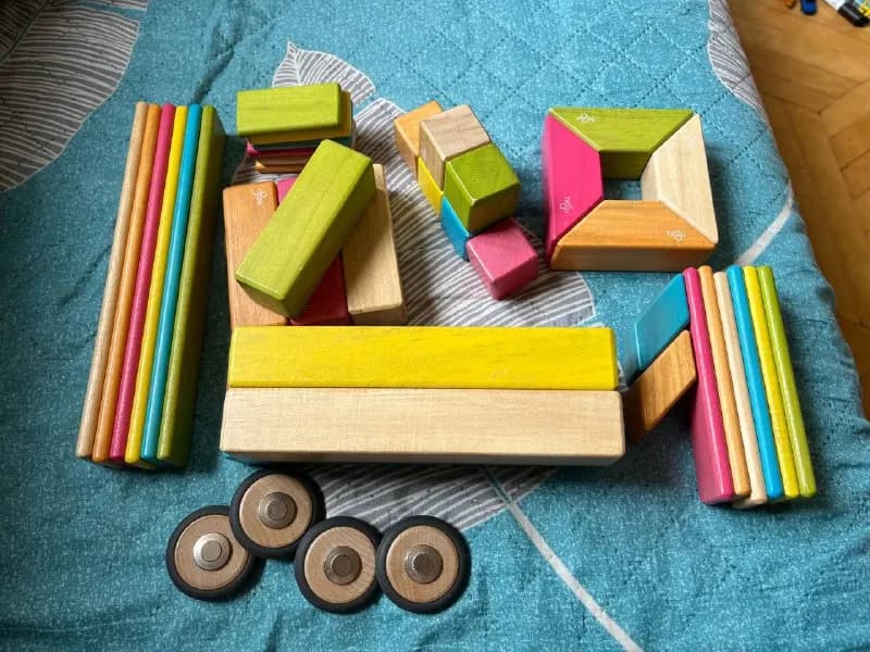Деревянный магнитный конструктор TEGU 42 предмета — Тбилиси — 150 ₾
