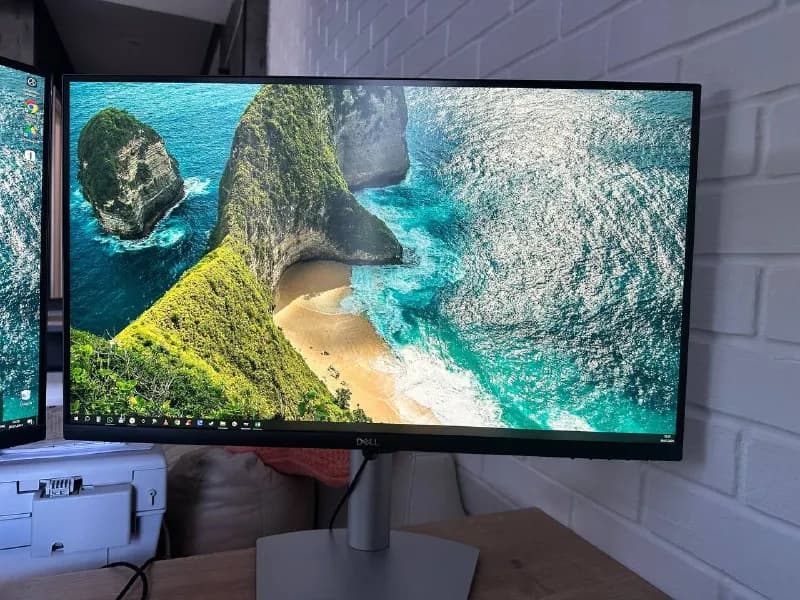 2 монитора Dell S2721DS, 2K 2560*1440, IPS, FreeSyncDisplayPort, HDMI x2, Audi Jack, динамики 2*3w э — Тбилиси — 600 ₾