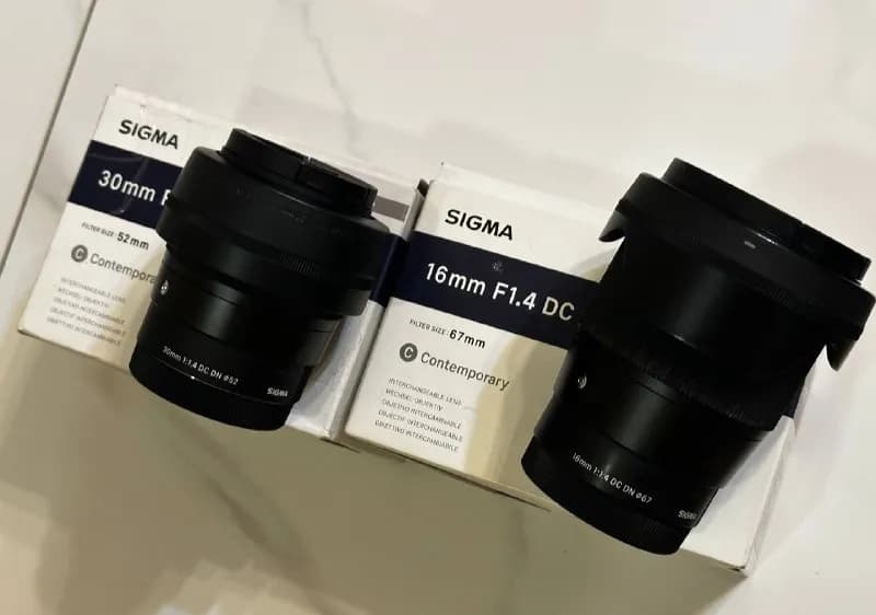 Sigma 16 mm F1.4 DC DN Contemporary, priced at 800 Lari. Sigma 30 mm F1.4 DC DN Contemporary 800 lari — Тбилиси — 800 ₾