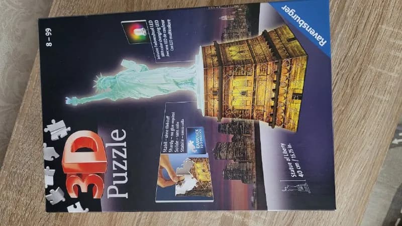 3D пазл — ночник. Светится разными цветами. — Тбилиси — 50 ₾