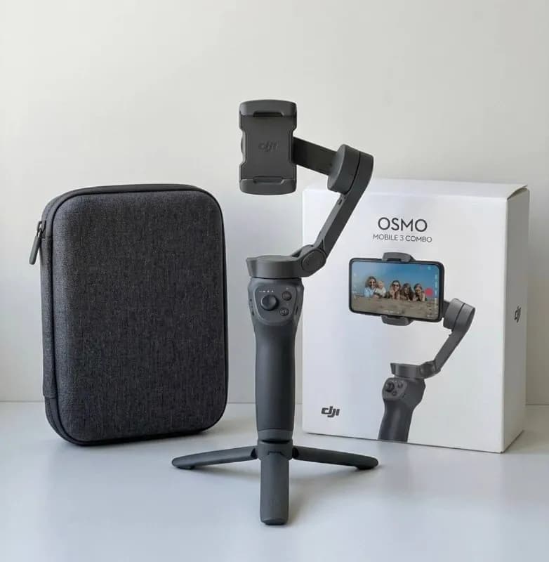 dji osmo mobile 3 combo. Состояние идеальное, пользовались очень мало - отсняли всего видосов 20 для — Батуми — 190 ₾