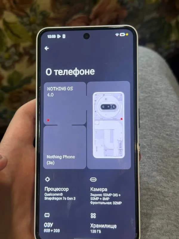 3a все работает 128 гб белый Нету проблем 120 герц дуал сим нету проблем рабоатет нфси и все фишки 5 — Батуми — 820 ₾
