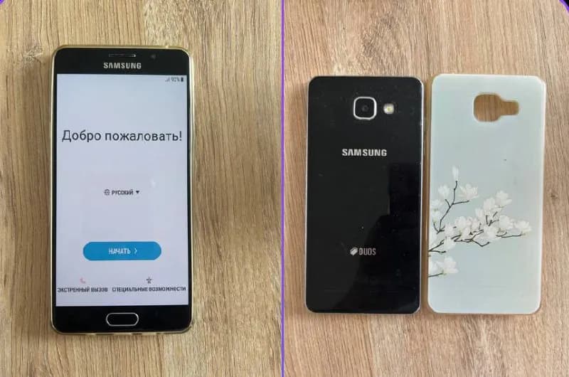 Samsung Galaxy A5(6), чехол и провод в комплекте — Тбилиси — 30 ₾