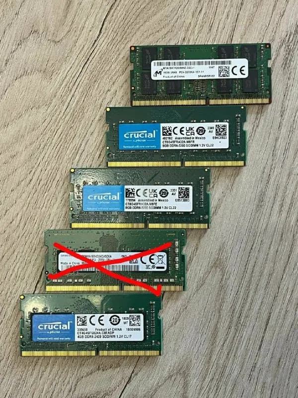 DDR4-3200  SO-DIMM Micron 16 Гб 240 GEL — Батуми — 240 ₾