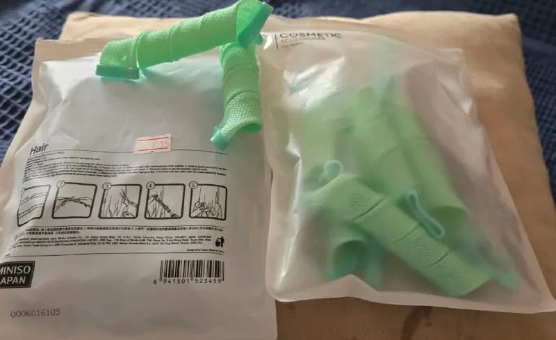 1) Бигуди без нагрева MINISO, пользовалась 1 раз — Тбилиси