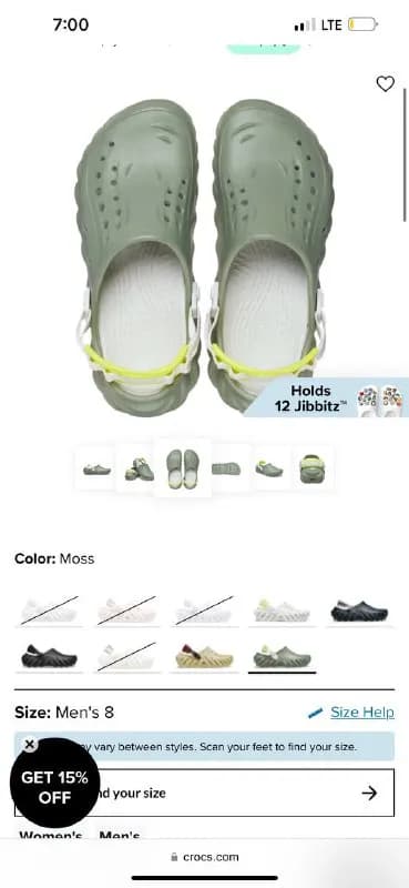 Кроксы ECHO CLOG мужские 41-42 — Тбилиси — 259 ₾