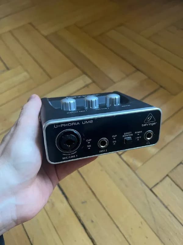 Behringer audio interface u-phoria UM2 — Тбилиси — 2 100 ₾