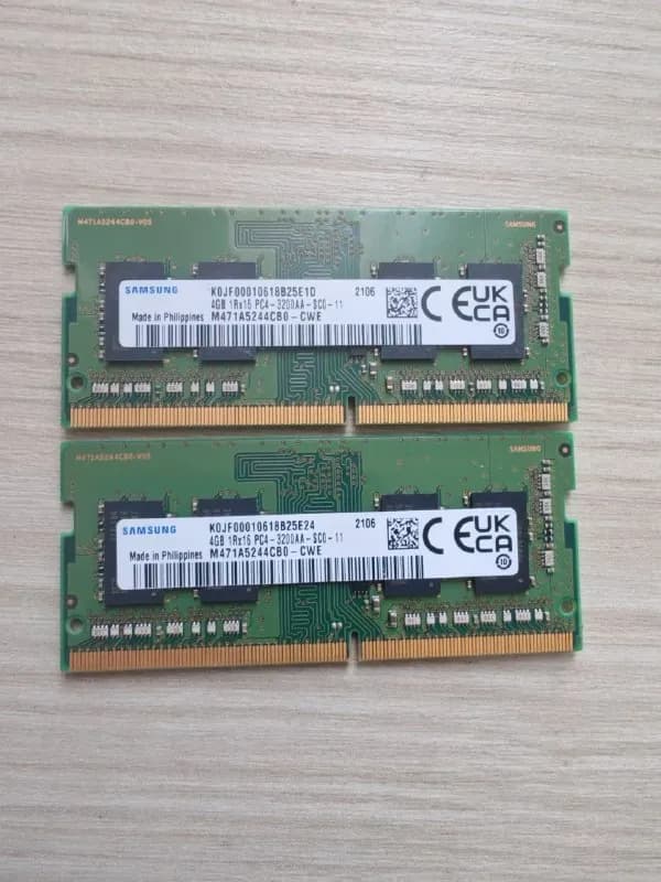 1. Оперативная память ddr4 so-dimm (для ноутбука) 2×4 Gb (8gb) — 100 лари — Батуми — 100 ₾