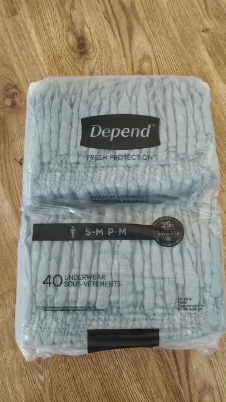 Depend® размер S-M создано специально для мужчин с учетом анатомических особенностей тела. Оно спос — Тбилиси — 30 ₾