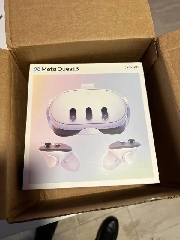 2024г) в упаковке, Meta quest 3. С гарантией от Meta. 128GB.Цена 1500лар. Тбилиси. Ваке. — Тбилиси — 1 500 ₾