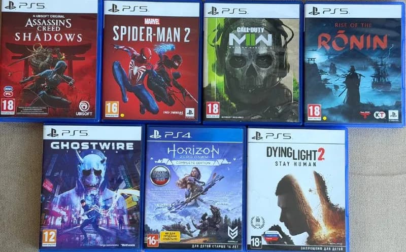 PlayStation PS PS5 PS4 игры / диски — Батуми — 80 ₾