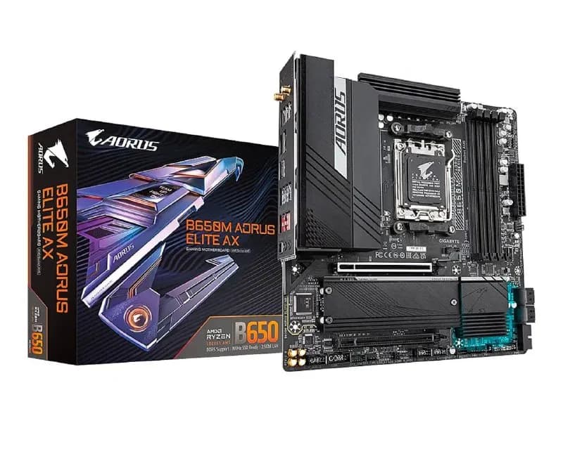 Материнская плата Gigabyte B650M aorus elite ax — Тбилиси — 450 ₾