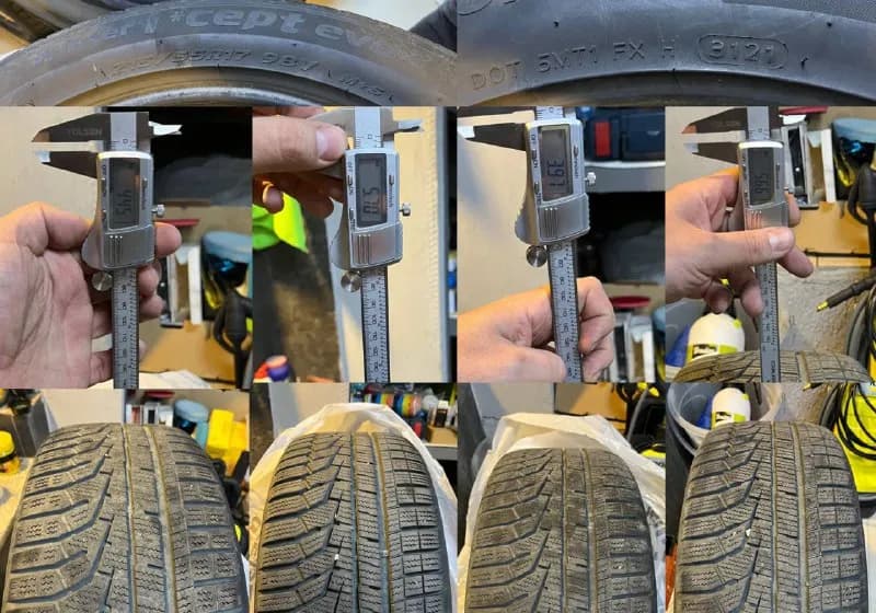 Комплект зимней резины Hankook 215/55 R17 — Тбилиси — 450 ₾