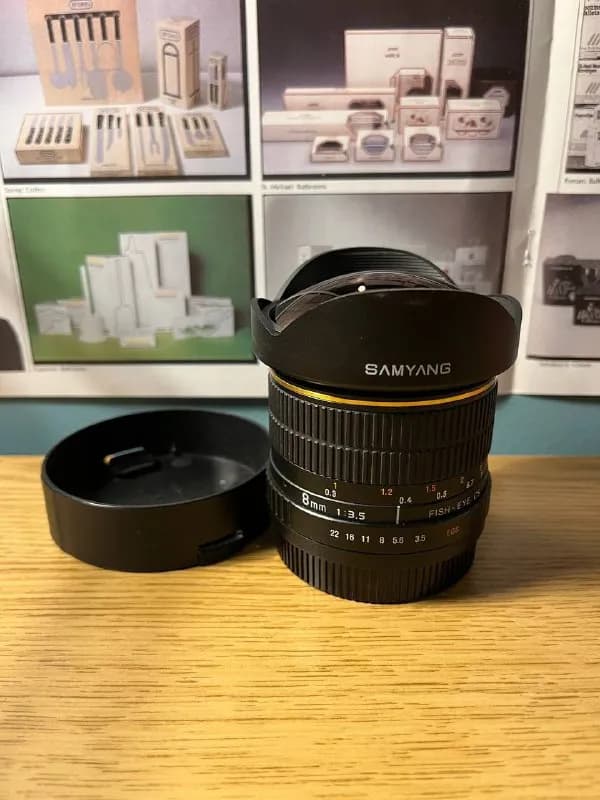 Samyang 8 mm fisheye для Canon — Тбилиси — 180 ₾