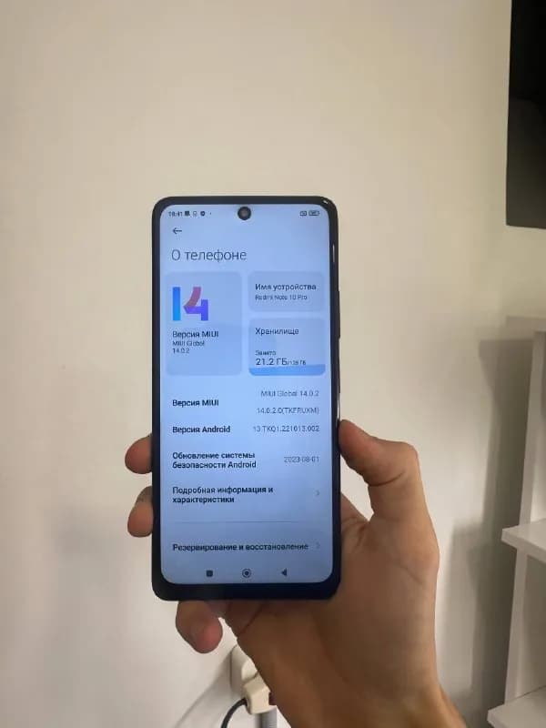 Redmi note 10 pro, телефон работает отлично, все проверки на месте — Батуми
