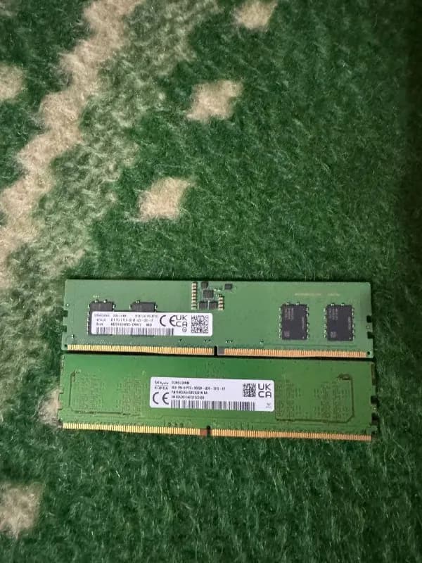 SK hynix и samsung 16GB (2x8GB) 5600MT/s DDR5 Desktop Memory
