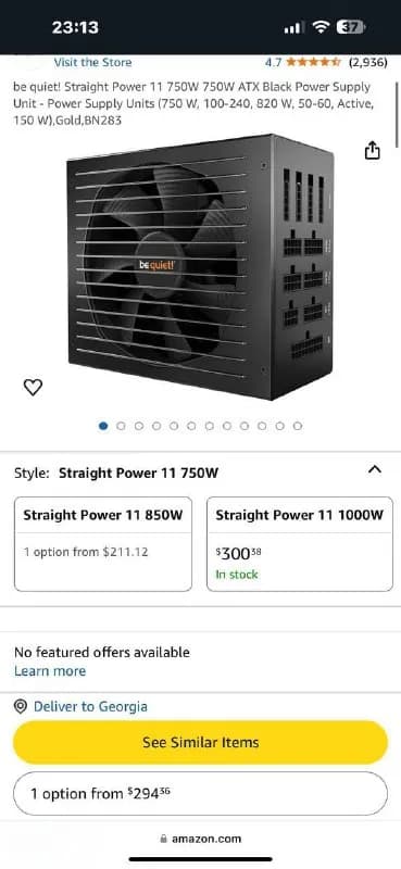 GeForce GTX 1070 8GB, отличном состоянии, не вскрывалась. — Тбилиси — 350 ₾