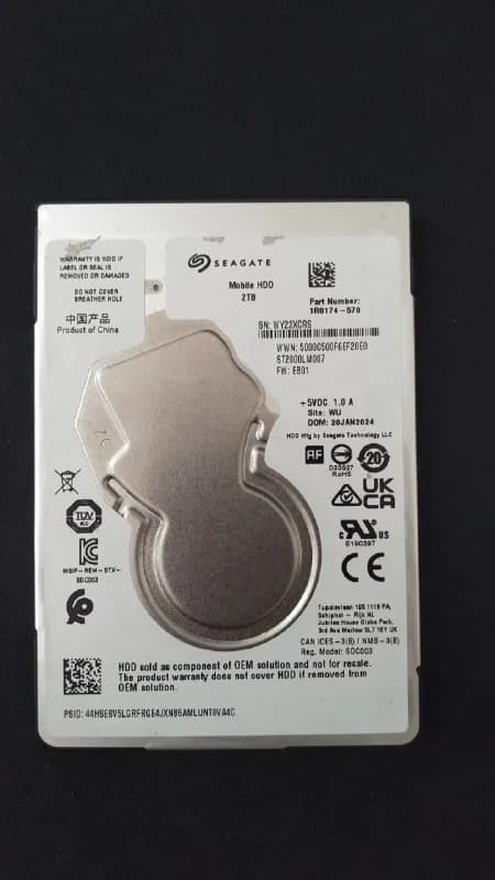 HDD Disk 2.5 на 2Tb. — Батуми — 200 ₾