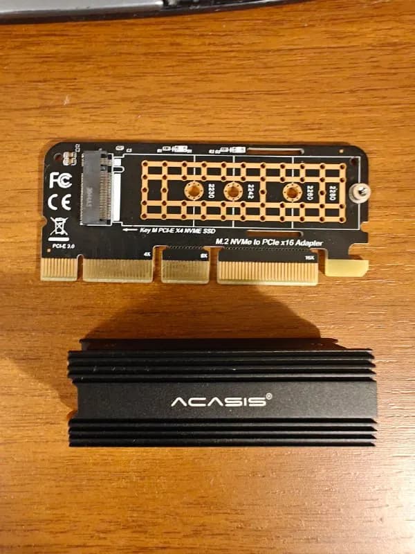 NVME-2-PCIE adapter 10 Gel — Тбилиси — 10 ₾