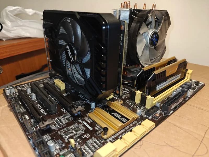 PC комплект: i7-4770k, GTX1650 Super, 16GB DDR3 — Тбилиси — 580 ₾