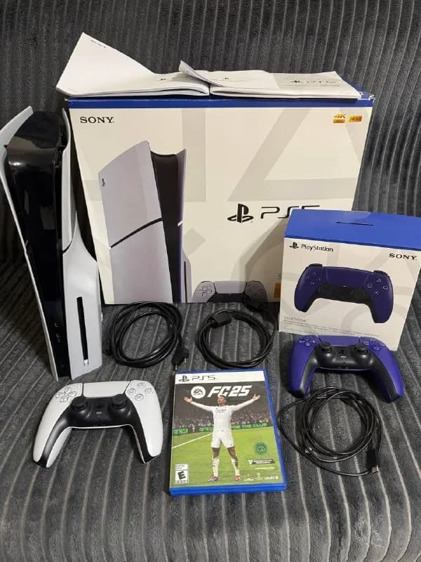 PlayStation 5 Slim Disc Edition — в идеальном состоянии! 🎮 Гарантия до 09.03.2027 года — Тбилиси — 1,450 ₾