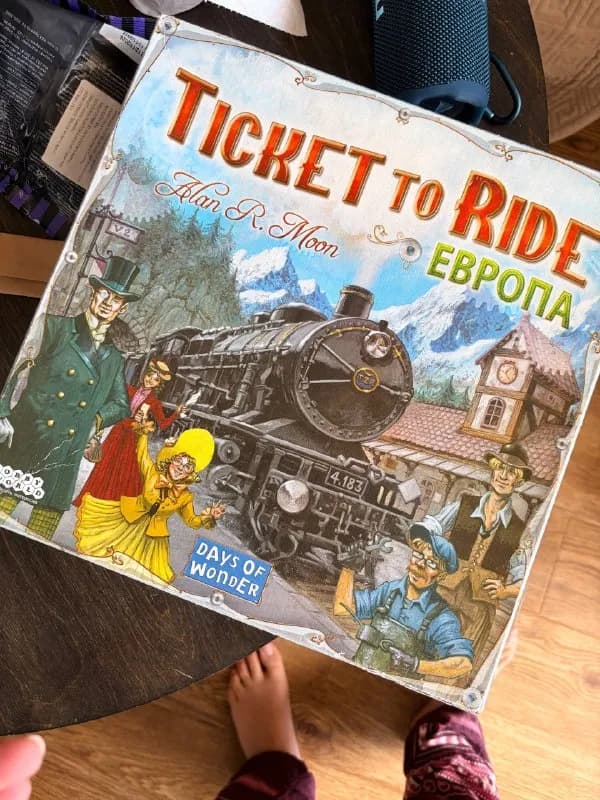 Ticket to ride Europe настолка настольная игра — Тбилиси