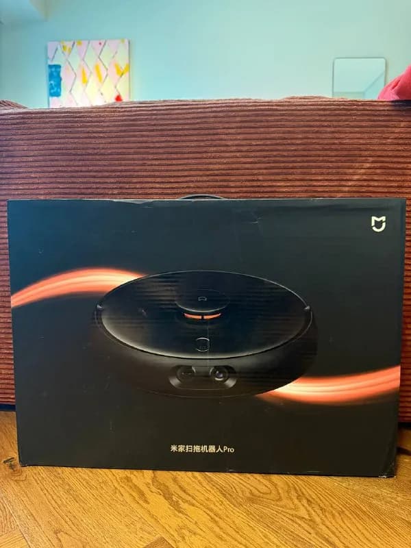 Mi Robot Vacuum Mop Pro, топопвая модель, мощность 4000Па, батарея на 5200mah, б/у в хорошем состоян — Тбилиси — 450 ₾