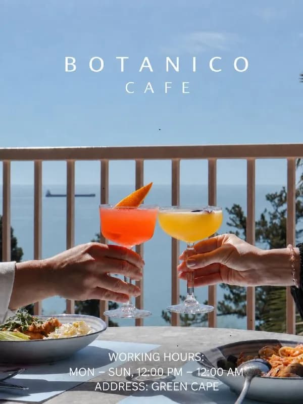 Botanico Café, where breathtaking sea views meet unforgettable flavors. — Батуми