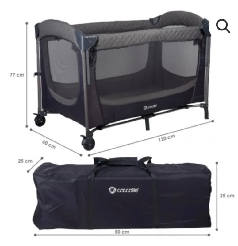 Coccole (2 в 1) + кокосовый матрас — в отличном состоянии! ИТАЛИЯ🇮🇹 — Батуми — 250 ₾