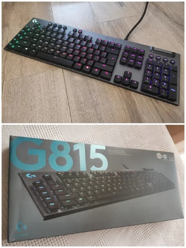 Продам Logitech G815 GL Tactile (brown)