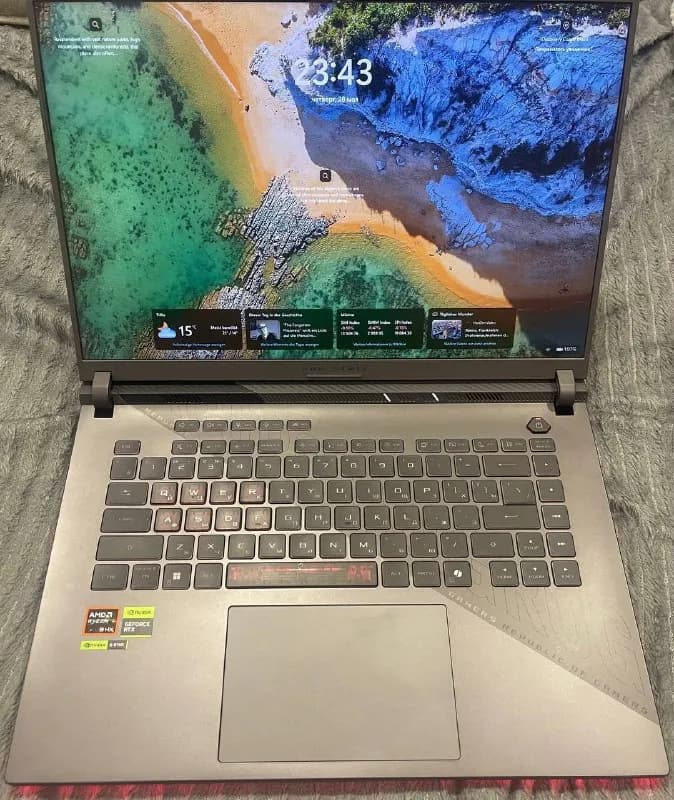 ASUS ROG Strix G16 — RTX 5070Ti / Ryzen 9 8940HX / 16GB / 1TB — Perfect Condition — Тбилиси — 4 500 ₾
