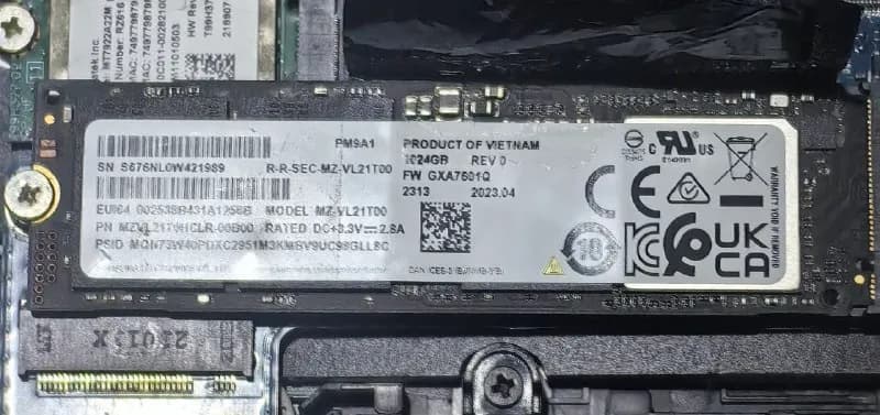SSD Samsung PM9A1 1TB (MZVL21T00) — Батуми — 420 ₾