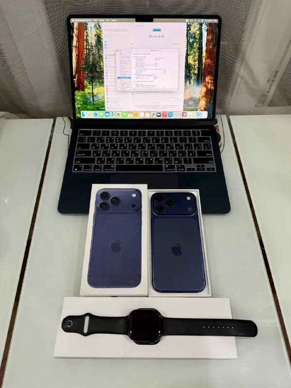 MacBook Air 13 M2 8/256 midnight — Тбилиси — 1,750 ₾