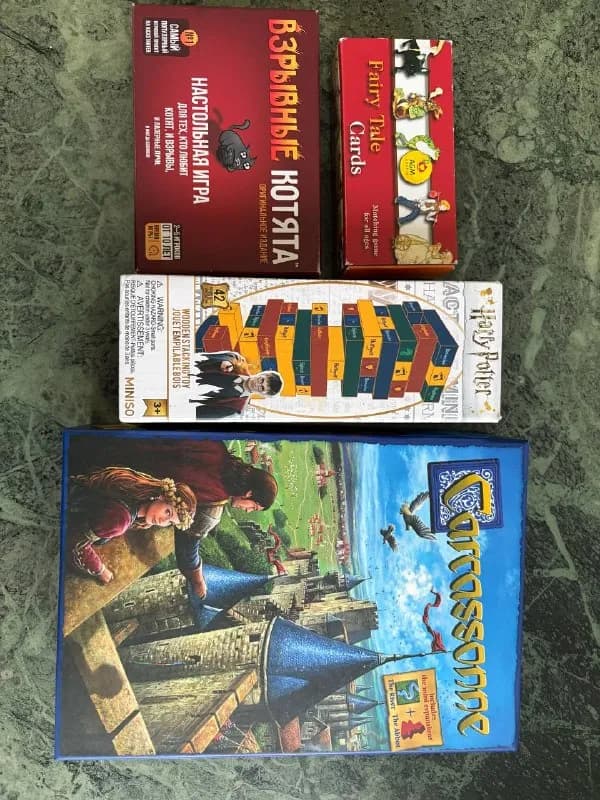 Carcassonne (не оригинальный) с дополнениями «The River» + «The Abbot» — 35 лари — Батуми — 35 ₾