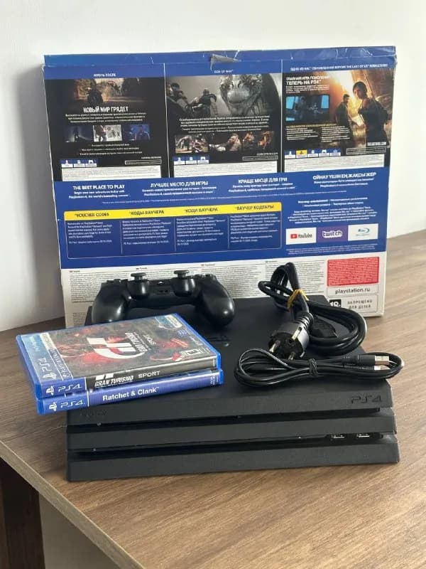 PS 4 Pro 1TB в идеальном состоянии, проверяйте как угодно! — Тбилиси — 680 ₾