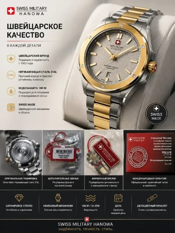 SWISS MILITARY HANOWA (Swiss Made) — Батуми