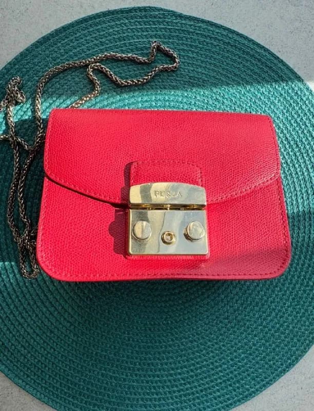 Сумочка FURLA METROPOLIS MINI, Pandora Reflexions браслет, Pandora кожаный серый браслет, Pandora ко