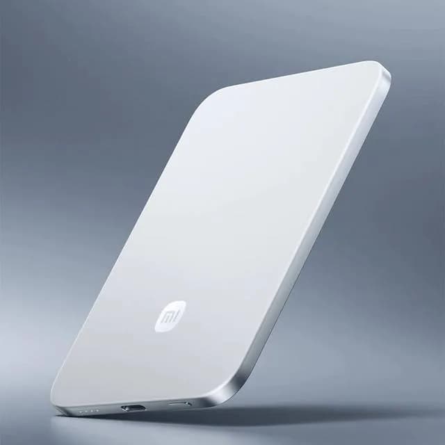 Xiaomi magnetic power bank 5000 мАч. Это самый тонкий magsafe-повербанк с такой ёмкостью — он весит — Батуми — 150 ₾