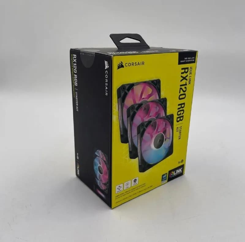 Продам новые кулеры Corsair iCUE Link RX120 RGB Starter Kit — Тбилиси — 230 ₾