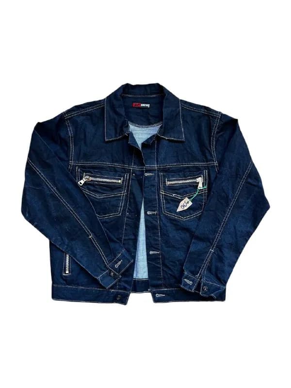 1. Джинсовая Куртка Diesel / (8/10)/ М-L / 130 gel — Тбилиси — 130 ₾