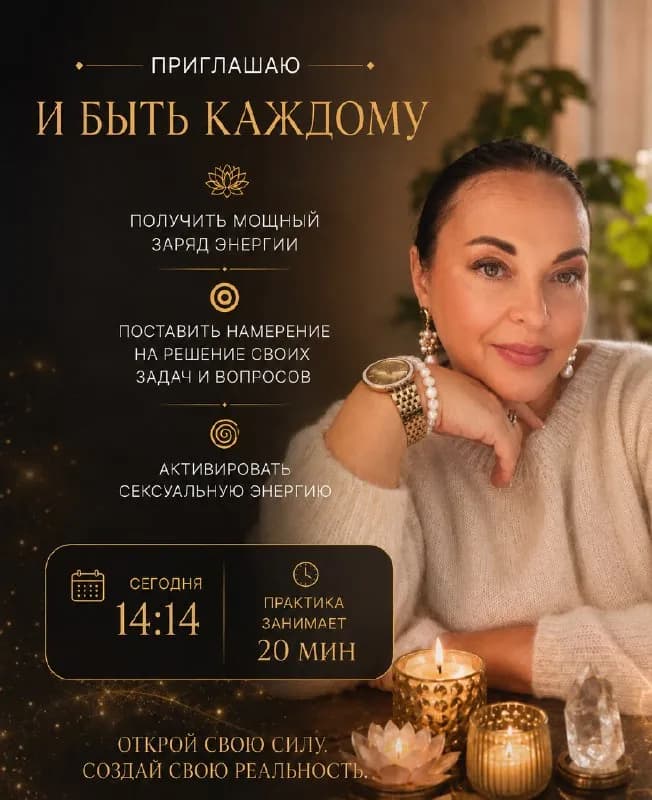 14:14. Всего 20 минут, которые могут изменить ваше внутреннее состояние. Присоединяйтесь! — Батуми