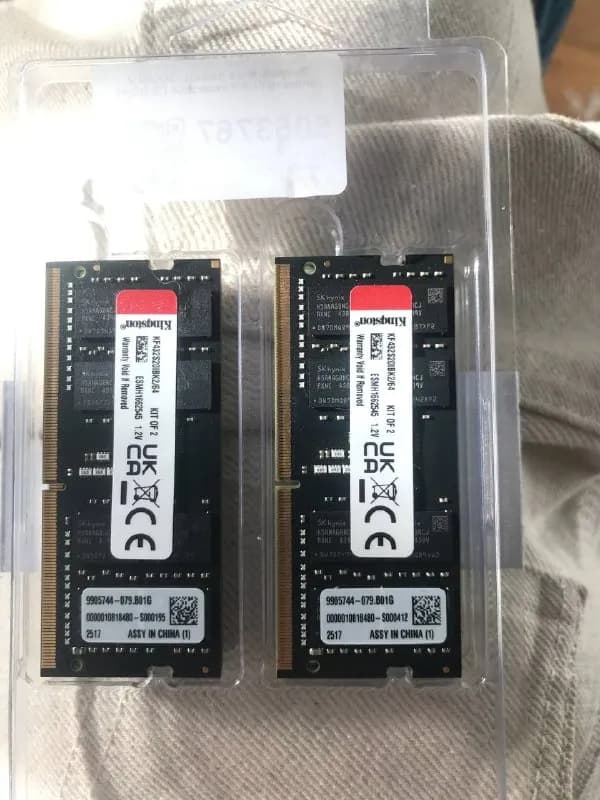 So-DIMM DDR4 2x32gb 3200mhz — Тбилиси — 1 100 ₾