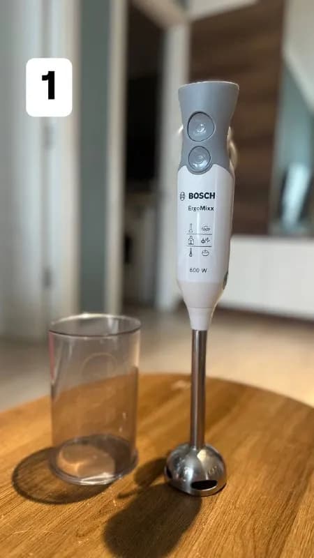 1. Погружной блендер Bosh ErgoMixx 600W + чаша 600 мл. — 40 ₾ — Тбилиси — 40 ₾