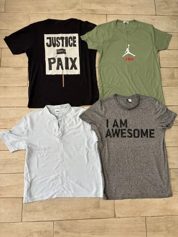 Zara, Jordan, Smog, Jack&Jones в хорошем состоянии. Размер M-L по 10 лари. — Батуми — 10 ₾